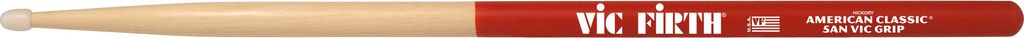 VIC_FIRTH 5ANVG Vic Grip палки, орех, с противоскользящим покрытием, нейлоновый наконечник
