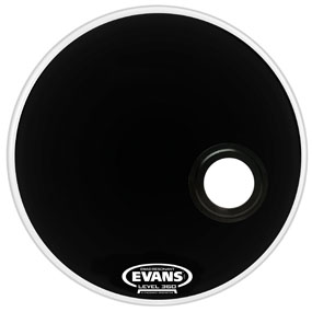 EVANS BD22REMAD 22' EMAD RESO BLK пластик для бас-барабана 22' с портом для микрофона
