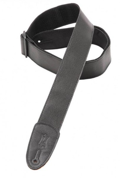 LEVY'S M7GP-BLK - черный кожаный ремень, 5 см ширина, полипропиленовая подложка на оборотной стороне
