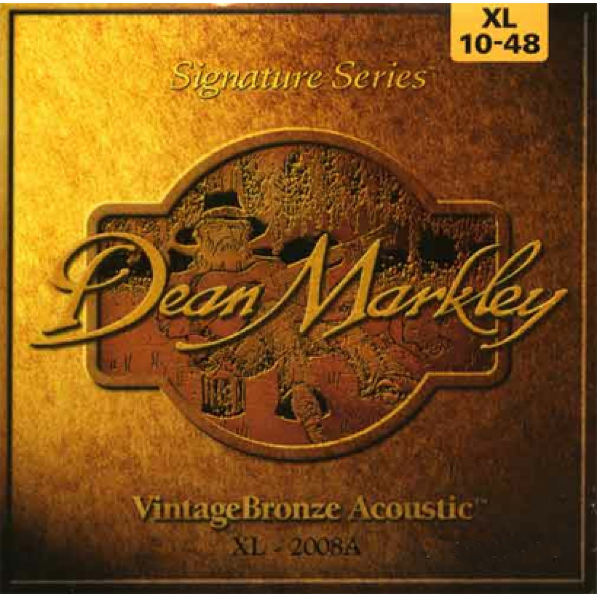 DeanMarkley 2008A - Струны для акустической гитары Vintage Bronze XL  010-048