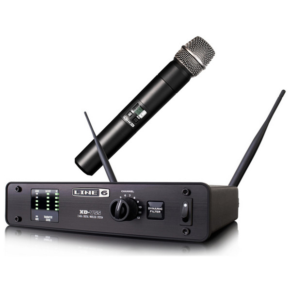 LINE 6 XD-V55 цифровая вокальная беспроводная система с ручным передатчиком V55-HHTX, 