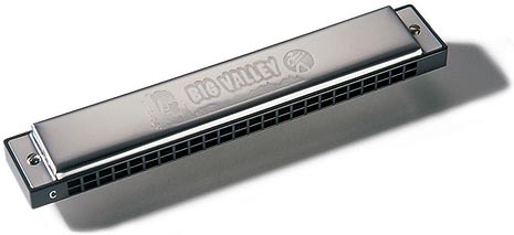 HOHNER Big Valley С-major Губная гармошка тремоло  48 нот