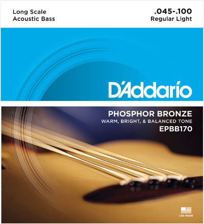 D'ADDARIO EPBB170 - Струны для акустической бас-гитары 45-100