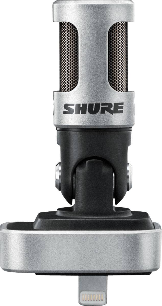 SHURE MOTIV MV88 цифровой конденсаторный стерео микрофон для записи на устройства Apple с Lightning