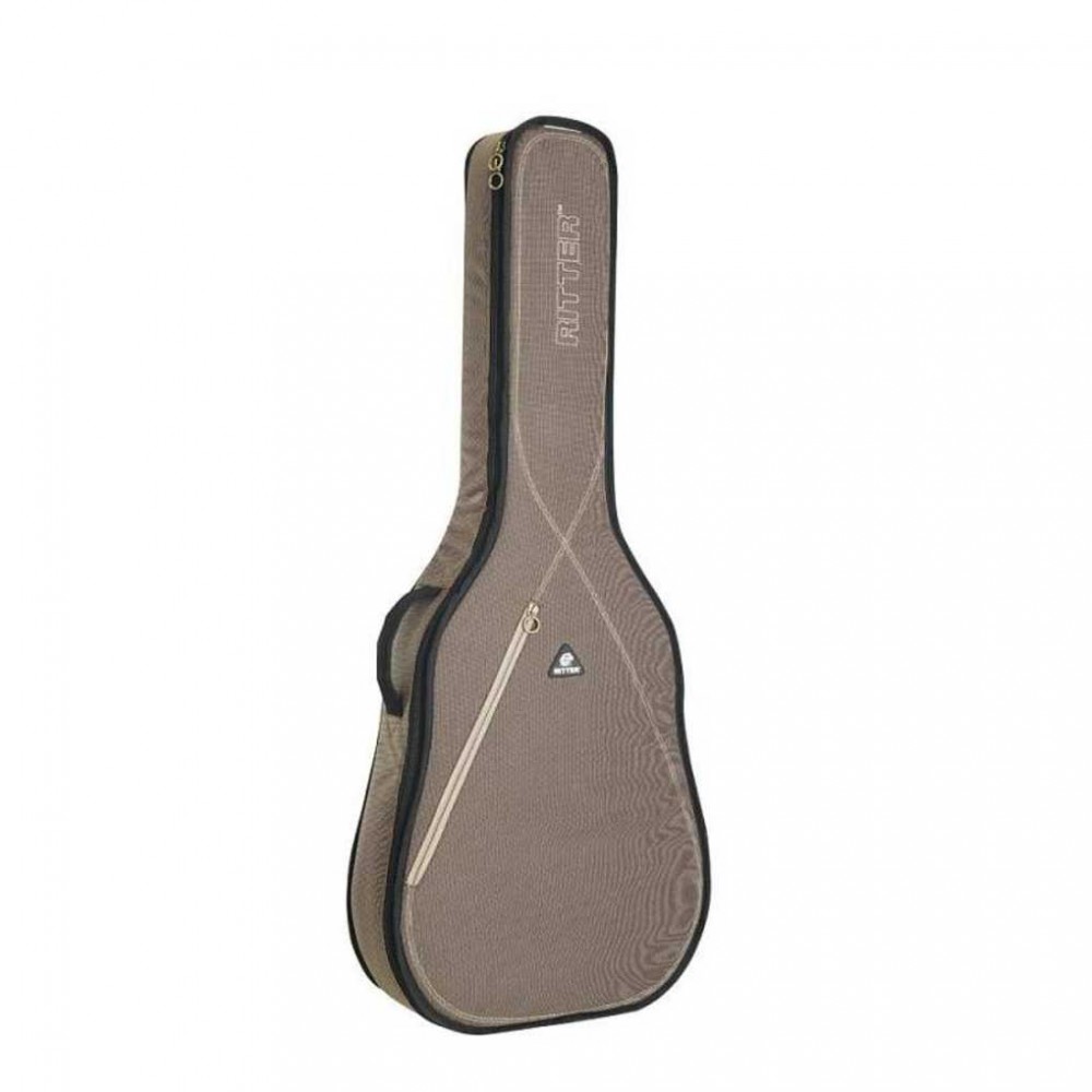 Ritter RGS3-D/BDT Чехол для акустической гитары, защитное уплотнение 10мм+5мм, цвет коричневый BDT