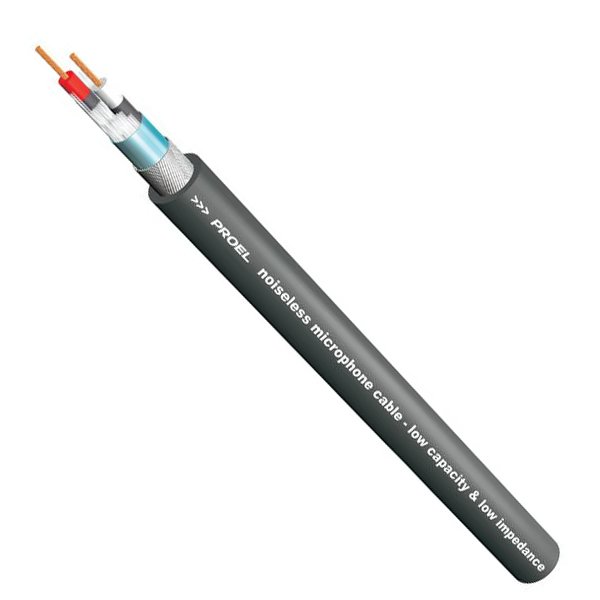 Proel HPC220 - Микрофонный кабель , доп. экран, диам. 7 мм.