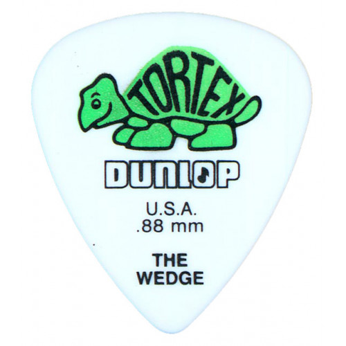Dunlop 424.88 Tortex Wedge Медиатор, толщина 0,88мм