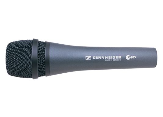 SENNHEISER E 835 Динамический вокальный микрофон без выключателя, кардиоида
