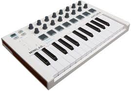 Arturia MiniLab mkII - 25 клавишная низкопрофильная, динамическая MIDI мини-клавиатура