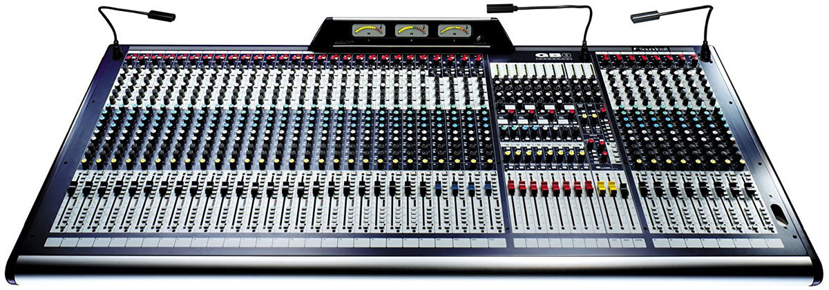 Soundcraft GB8-40 микшер 40 моно, 4 стерео, 8 Aux, 8 подгрупп, матрица 11x4