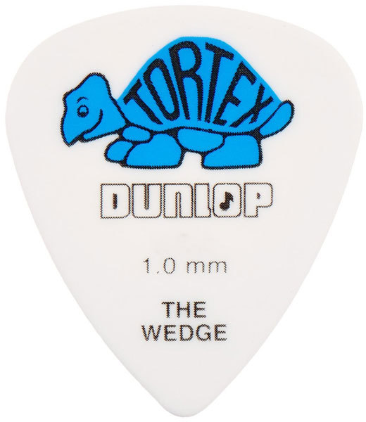 Dunlop 424.1.0 Tortex Wedge Медиатор, толщина 1,00мм