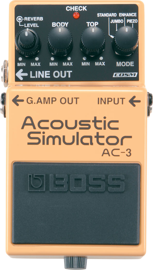 BOSS AC-3 педаль гитарная Acoustic Simulator