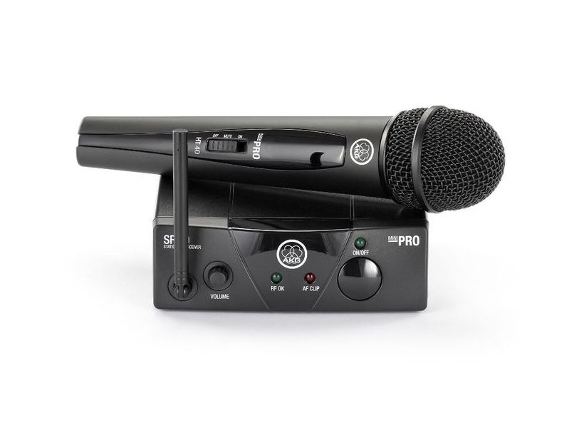 AKG WMS40 Mini Vocal Set BD US45B (661.100) вокальная радиосистема с ручным передатчиком и капсюле