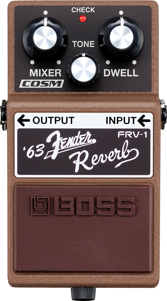 BOSS FRV-1 - Легендарный звук пружинной реверберации 1963 Fender Spring Reverb