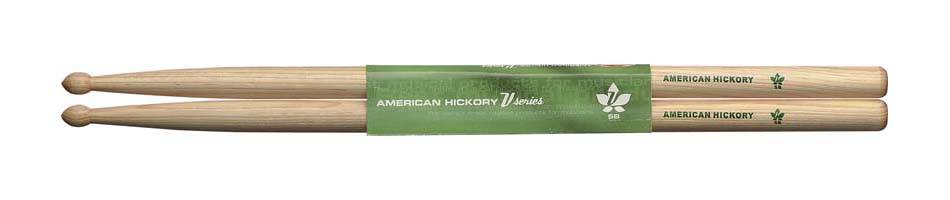 STAGG SHV5B Барабанные палочки, Hickory,, подобраны в пары по весу, цвету и звучанию, 5B