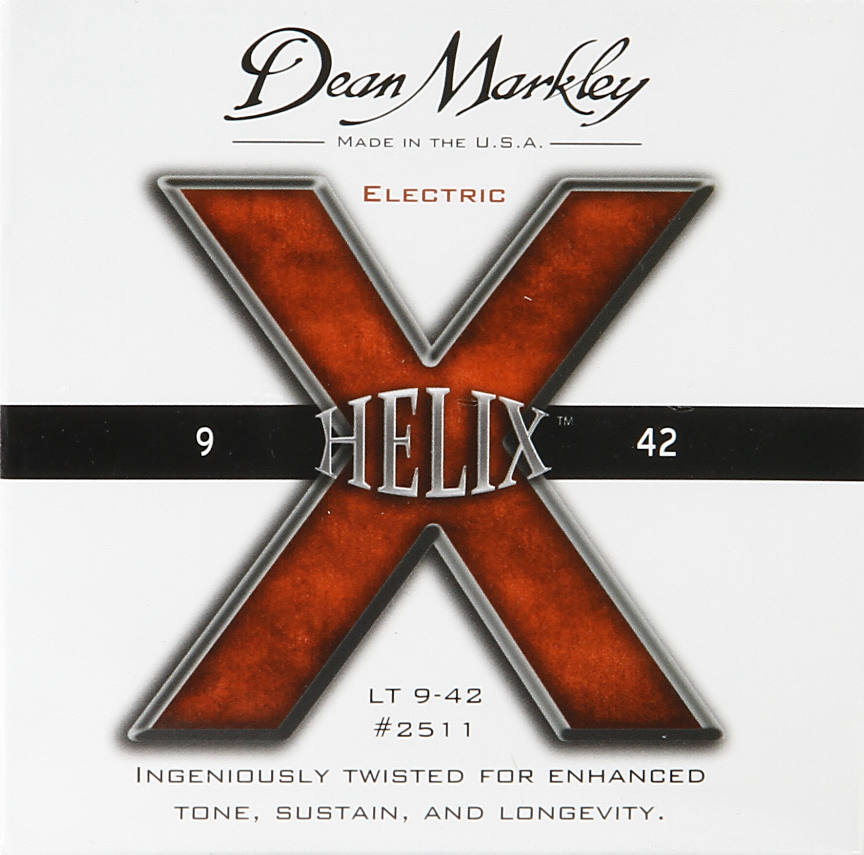 DeanMarkley 2511 - Струны для электрогитары Helix HD Electric LT 009-042