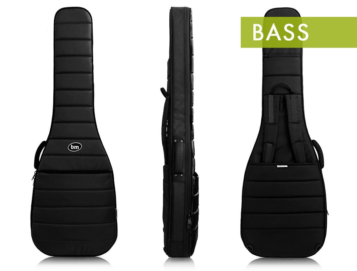 Bag & Music BASS_PRO BM1034 - Полужесткий чехол для бас гитары, цвет чёрный