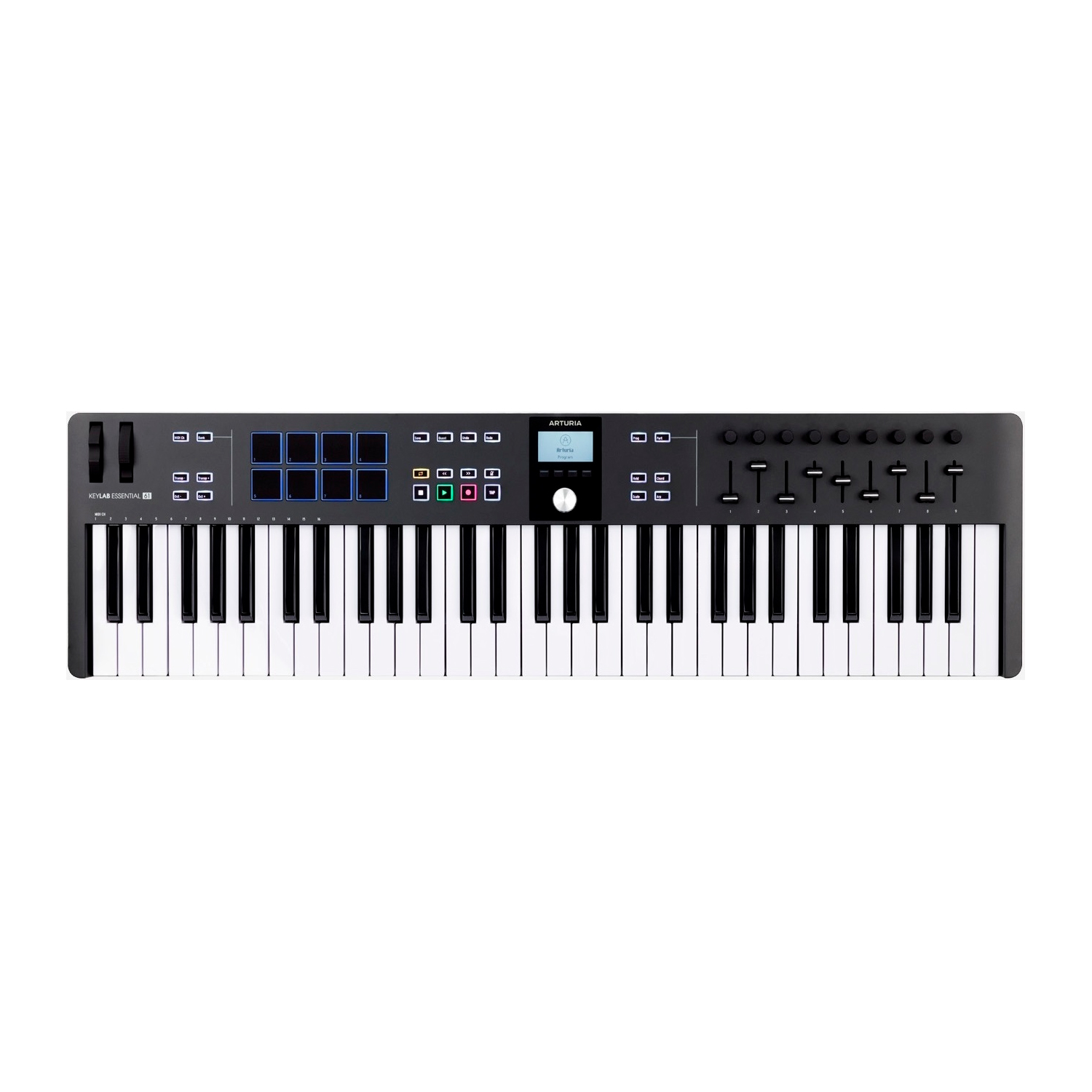 Arturia KeyLab Essential 49 mk3 Black - 49 клавишная MIDI клавиатура