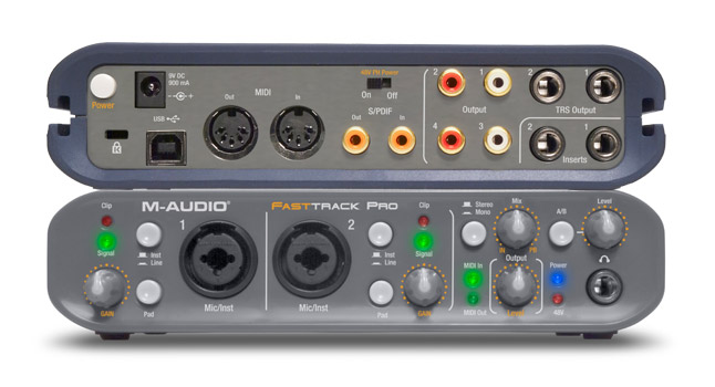M-Audio Fast Track PRO - Аудиоинтерфейс USB 4x6, а