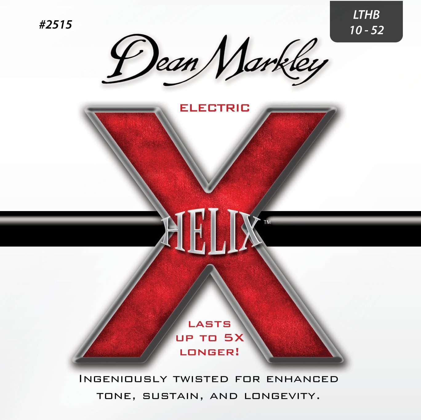 DeanMarkley 2515 - Струны для электрогитары Helix HD Electric LTHB 010-052