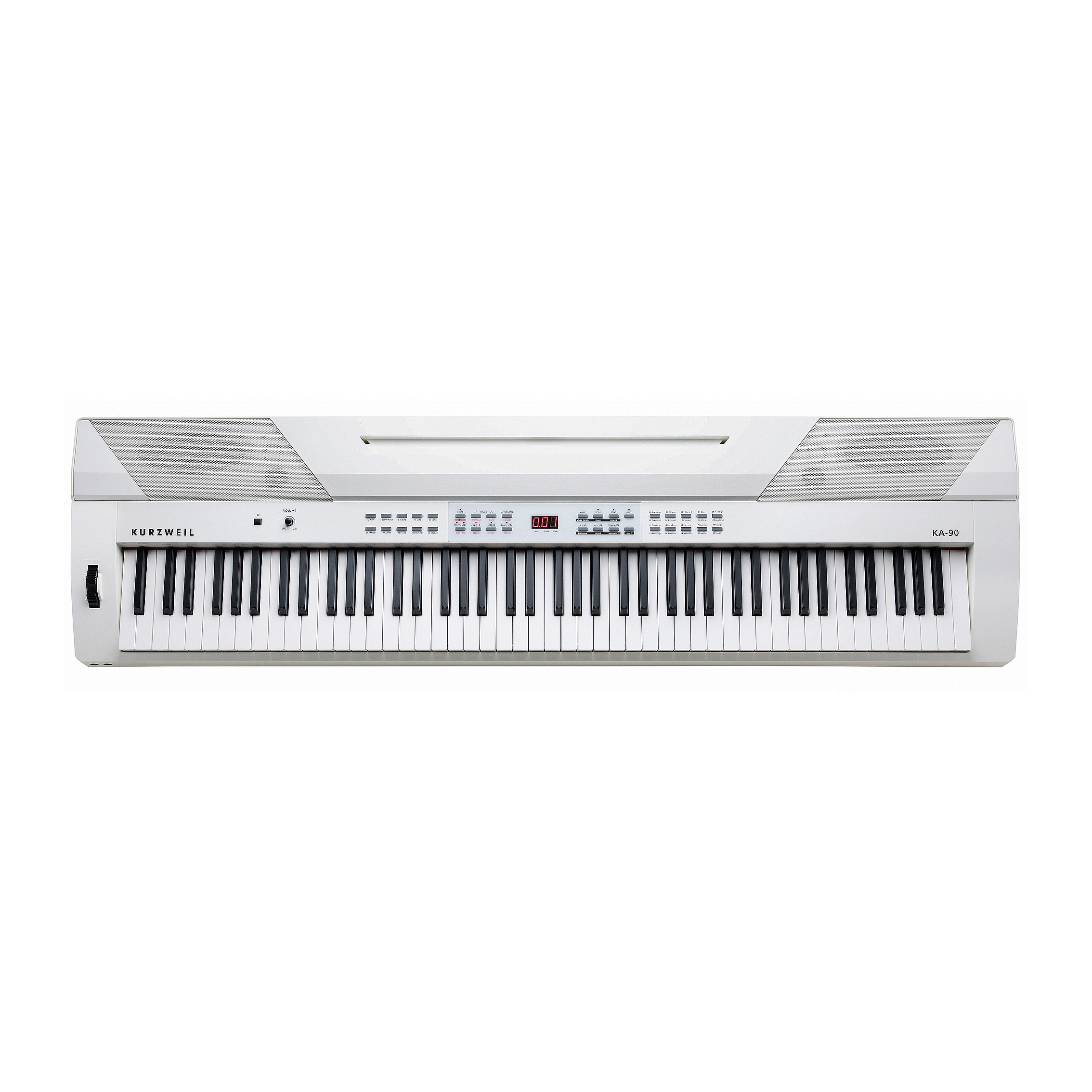 Kurzweil KA90 WH Цифровое пианино, 88 молоточковых клавиш, полифония 128, цвет белый