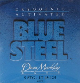 DeanMarkley 2678 - Струны для 5-стр. бас-гитары Blue Steel LT-5 045-125