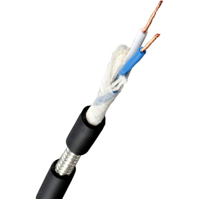 CANARE L-2T2S BLK - симметричный микрофонный кабель, диаметр 6 мм., чёрный