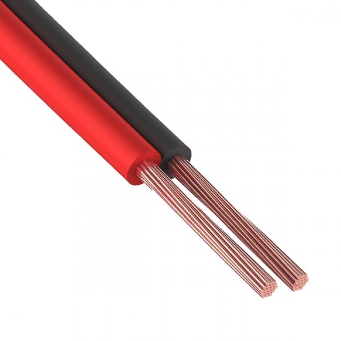 ШВП-2 - Провод акустический 2х2,5 мм.кв. красно-чёрный