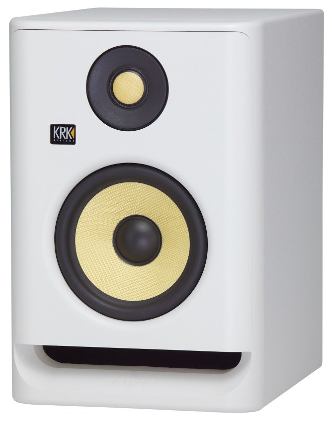 KRK RP5G4WN - Активный 2-х полосный (Bi-Amp) 5-ти дюймовый студийный звуковой монитор, цвет белый