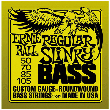 Ernie Ball 2832 струны для бас гитары (50-70-85-105)
