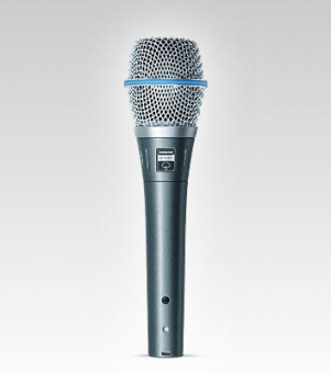 SHURE BETA87A конденсаторный суперкардиоидный вокальный микрофон
