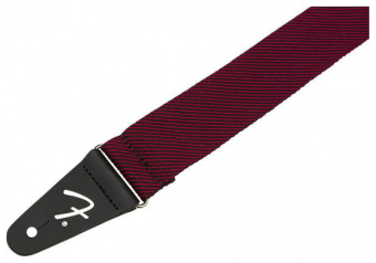 FENDER STRAP MODERN TWEED BLACK RED-2