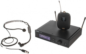 SHURE SLXD14E SM35 H56 - цифровая радиосистема с головным микрофоном SM35