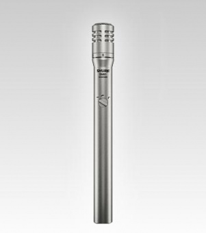 SHURE SM81 конденсаторный кардиоидный вокально-инструментальный микрофон без кабеля