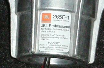 JBL 265F-1-2