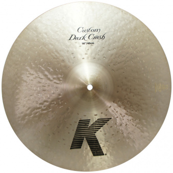 ZILDJIAN 16 K CUSTOM DARK CRASH