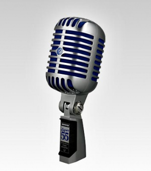 SHURE Super 55 Deluxe динамический суперкардиоидный вокальный микрофон